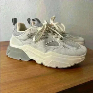 H&M Chunky Trainers Shoes Rubber lift elevated Size 38